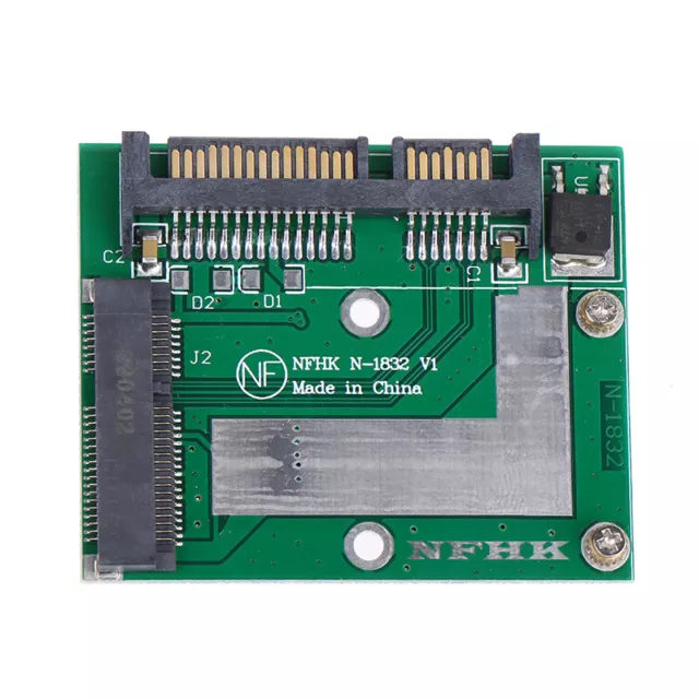 MSATA SSD To 2.5'' SATA 6.0gps Adapter Converter Card Module Board Mini Pcie =DO