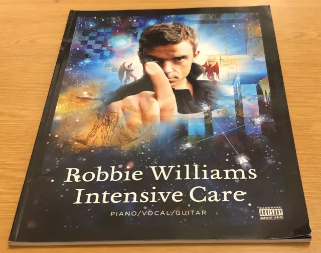 ROBBIE WILLIAMS INTENSIVE CARE Piano Vocal Guitar Sheet Music Book (Paperback)