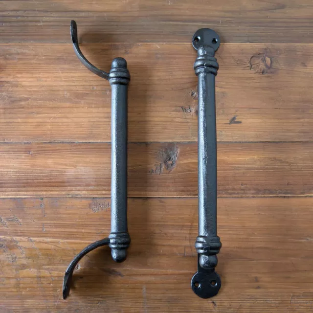 Rustic Door Cabinet Barn Cast Iron Gate 13.5" Farmhouse Store Door Handle Pull