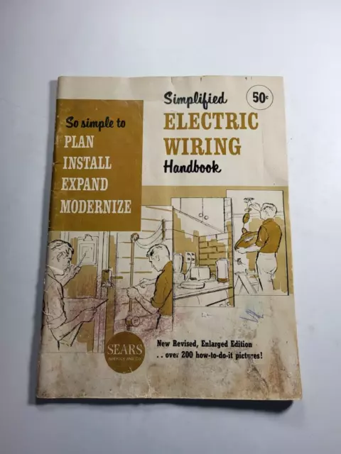 Vintage Sears Simplified Electrical Wiring Handbook in box22