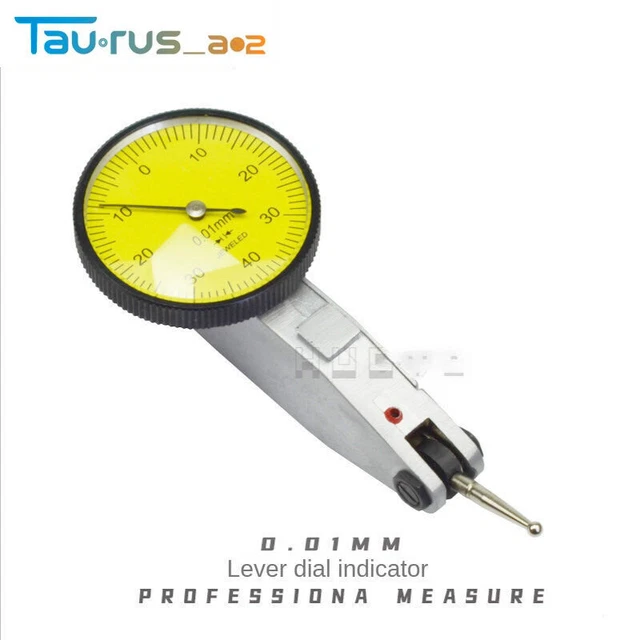 1PC-0-0.8mm 0.01mm Lever Dial Test Indicator Jewelry Type Tip