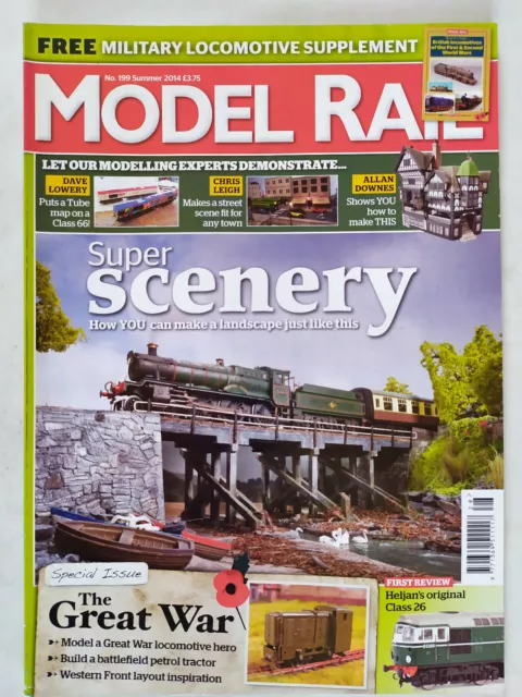 Model Rail Magazine Number 199 Summer 2014 No Free Supplement