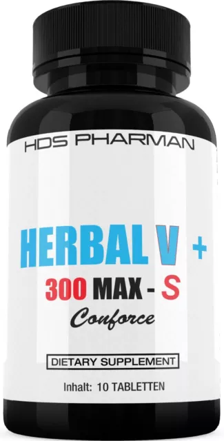 10 x ORIGINAL HERBAL V PLUS RED 300 S Rote Pillen für erwachsene Männer