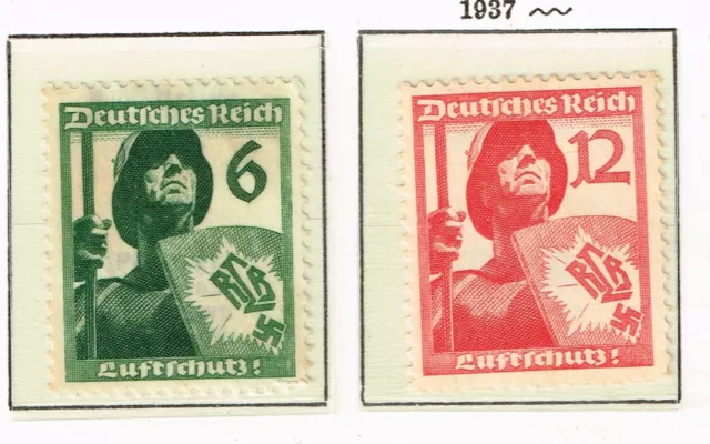 Germany WW2 Third Reich Soldiers stamps 1937 MLH