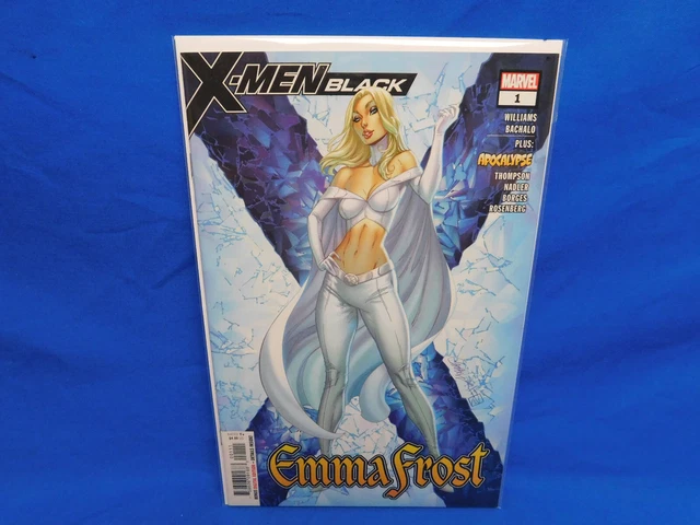 X-Men Black Emma Frost #1 Vf/Nm Marvel Comics (2018) J.scott Campbell