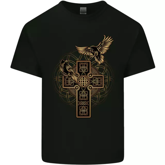 Odins Celtic Raven Viking Thor Ragnar Norse Kids T-Shirt Childrens