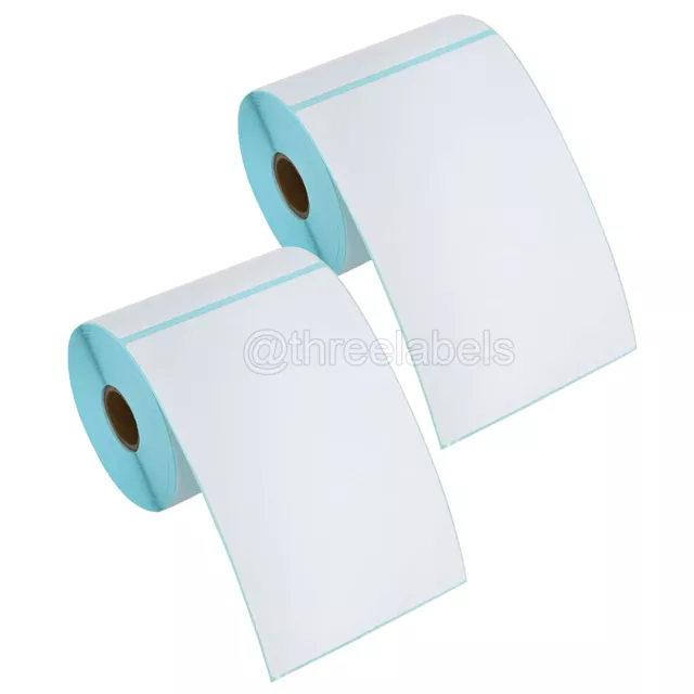 2 Rolls 250 4" x 6" Direct Thermal Shipping Labels For Zebra Eltron ZP450 LP2844