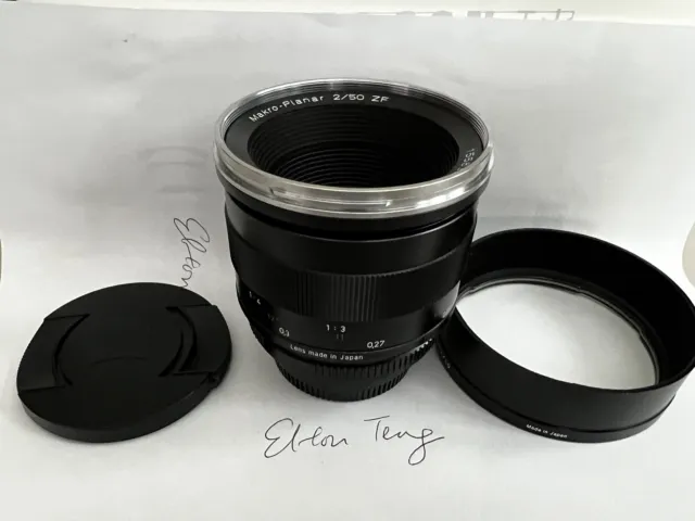 Zeiss ZF 50mm F/2 Makro Planar Manual Focus Lens