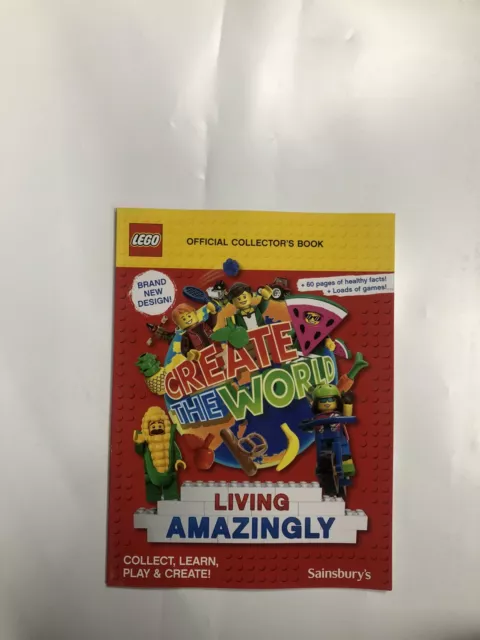 Sainsburys 2020 Lego Create The World Living Amazingly Album