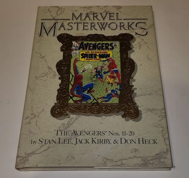 Marvel Masterworks Avengers 11-20 Volume 9 Hardcover Hc 1989 1St Print