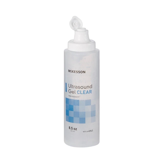 McKesson Ultrasound Gel, Clear, 250 mL (8.5 oz.) Bottle, Ultrasound and Laser...