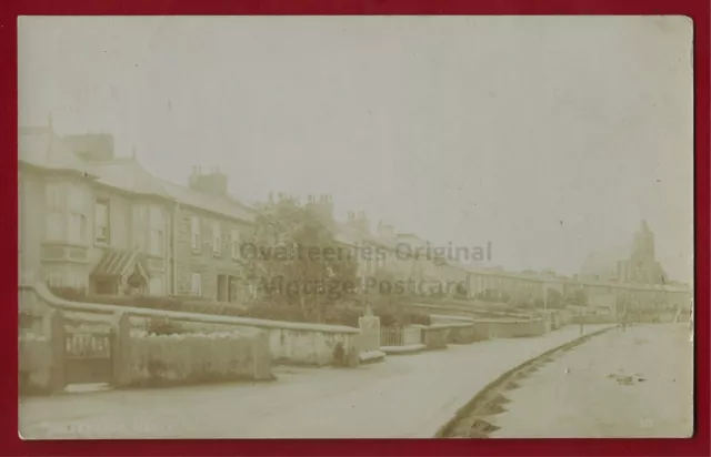 RP The Terrace Hayle residential street 1919 postmark sepia postcard Cornwall