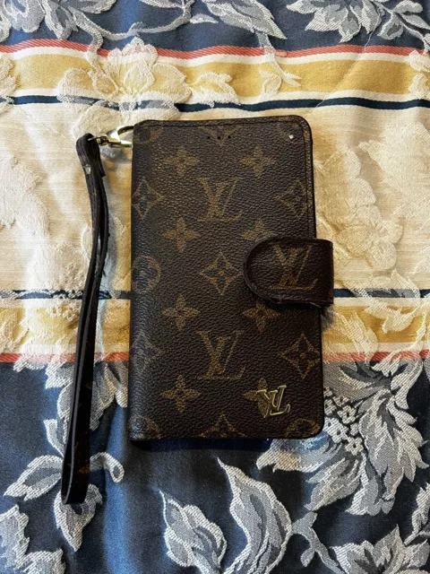 Louis Vuitton Monogram Canvas Iphone  Folio Phone Case