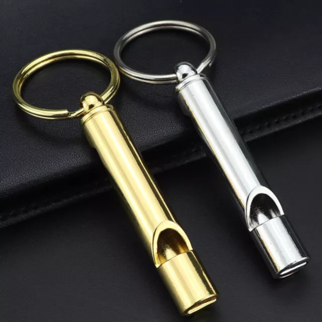 2pcs Whistle Bottle Opener Multifunctional Outdoor Portable Key Chain Emergency