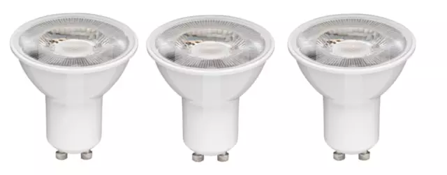 OSRAM LED GU10 Leuchtmittel PAR16 50W kaltweiß Lampe Strahler 120° Birne Spot 3x