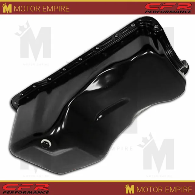 For 1969-1981 Ford Small Block 351W Windsor V8 Stock Capacity Oil Pan Black