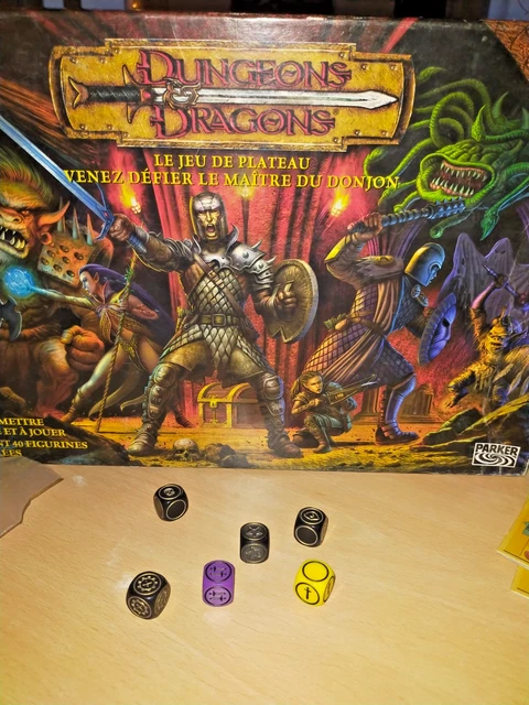Jeu De Plateau Donjons Et Dragons (Dungeons & Dragons) - Parker / Hasbro - Sans Notice
