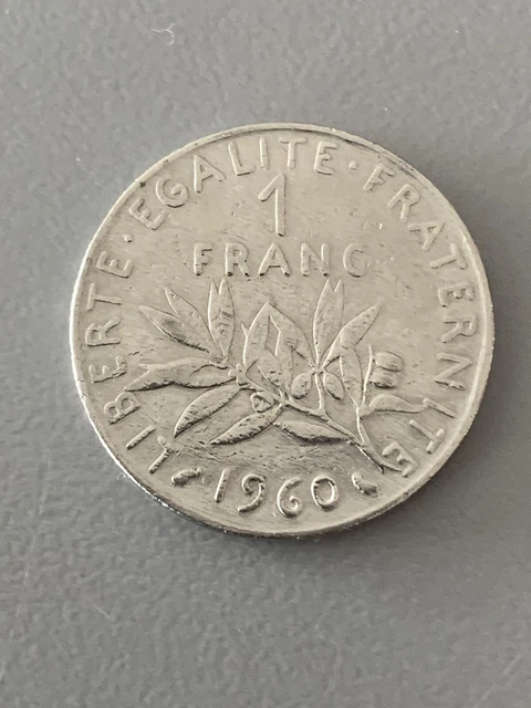 RARE 1 FRANC 1960 Semeuse Fdc Petit Zero Voir Scan Avant De Acheter EUR 600,00 - FR