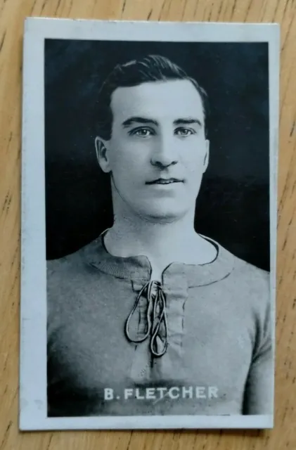 B. Fletcher Barnsley #46 Amalgamated Press Famous Football Captains 1922