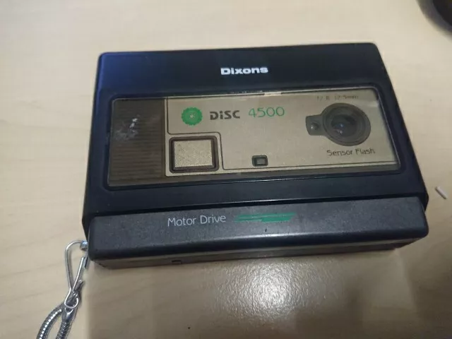 Vintage Dixons Disc 4500 Camera - Tested & Working