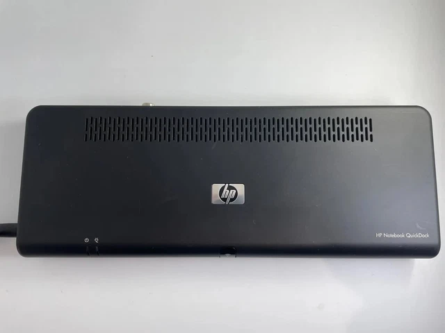 HP NOTEBOOK QUICKDOCK Black Laptop Dock Quick Swap Black HSTNN-WX05 $6. ...