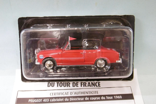 Norev 1/43 – Peugeot 404 Directeur De Course – Tour De France 1968 – Collection