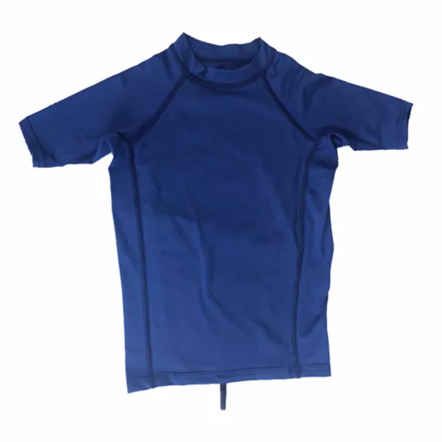 Junior Guard Youth Short Sleeve Rashguard - Navy