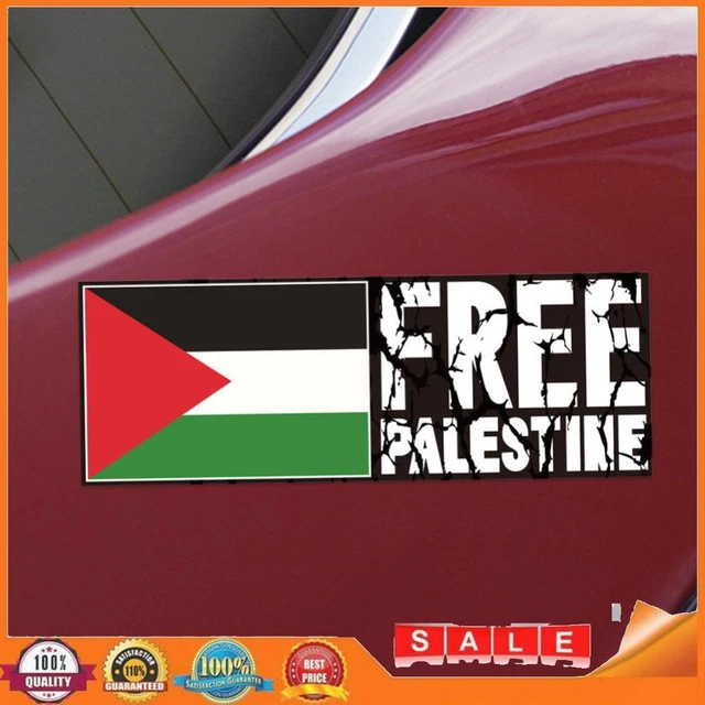 PALESTINE FLAG CAR Stickers PVC Palestine Flag Bumper Sticker for Truck