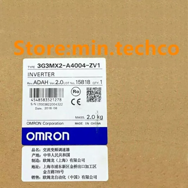 New Original Omron 3G3MX2-A4004-ZV1 frequency converter 3G3MX2 A4004-ZV1