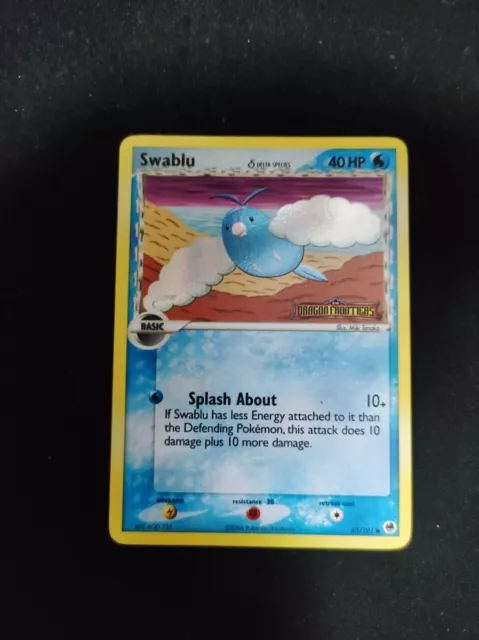 Swablu δ Specie Delta - Stamped Holo EX L'Isola dei Draghi 65/101 eng