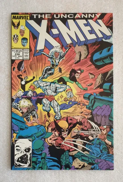 UNCANNY X-MEN Vol.1 #238 (1988) CHRIS CLAREMONT MARC SILVESTRI - MARVEL COMICS 2