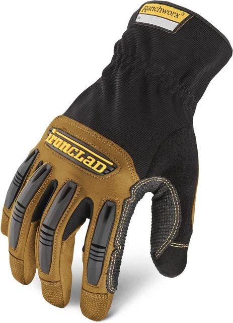 Ranchworx Work Gloves RWG2, Premier Leather Work Glove, Performance Fit, Durable