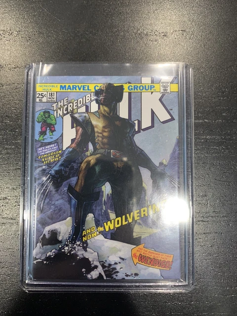 2018 Marvel Masterpieces WOLVERINE TIER 4 WHAT IF (17/50) CARD, #87 - NM/M! UD