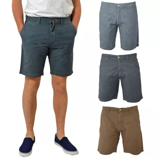 H&M Mens Shorts Lightweight Summer Cotton Chino Shorts choice of colours