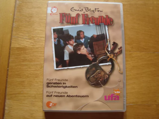 Enid Blyton - Fünf Freunde geraten in Schwierigkeiten / auf neuen Abenteuern DVD