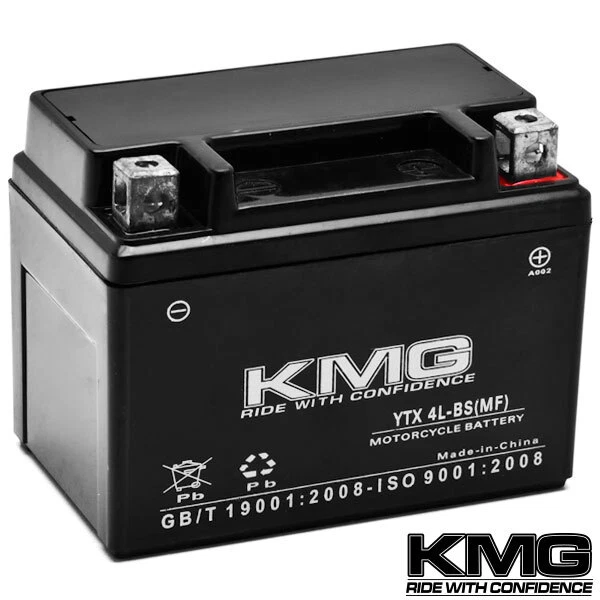 YTX4L-BS Sealed SMF Battery For Polaris 90 Scrambler Sportsman 2001-2002