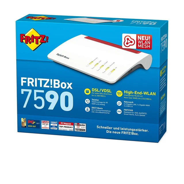 Defekt! - AVM FRITZ!Box 7590 High-End WLAN AC + N Router