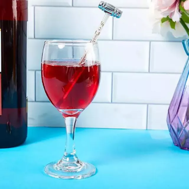 Glas Alkoholtester Red Wine Thermometer Mondschein Konzentration Messwerkzeug