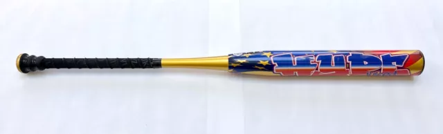 MONSTA Gold Border Battle Hype 25oz. ASA/USA Slowpitch Softball Bat 2020 M4