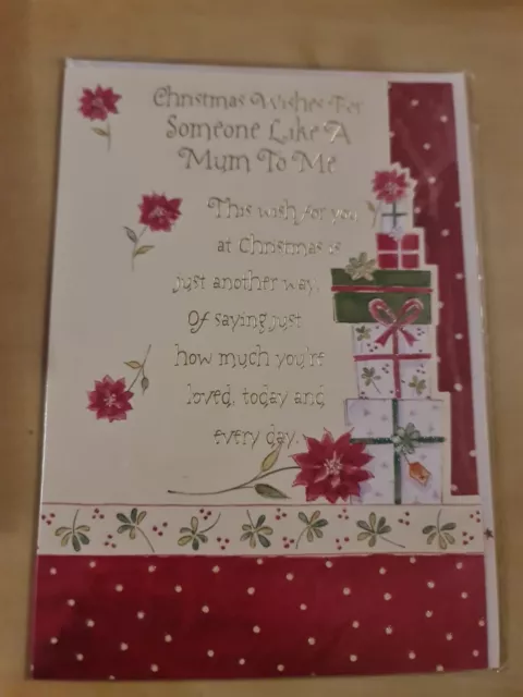 like a mum Christmas card