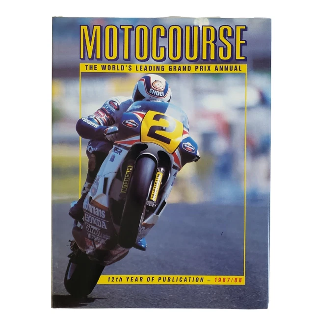 12th MOTOCOURSE 1987-88 World's Leading Grand Prix Motorcycle Annual Bike Racing