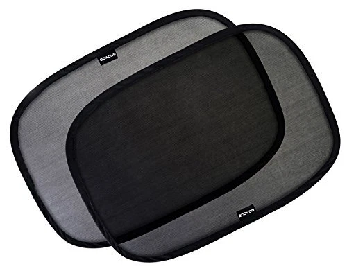 Car Window Sun Shade for Baby - 2 Pack Automotive Sunshades for Side and Rear