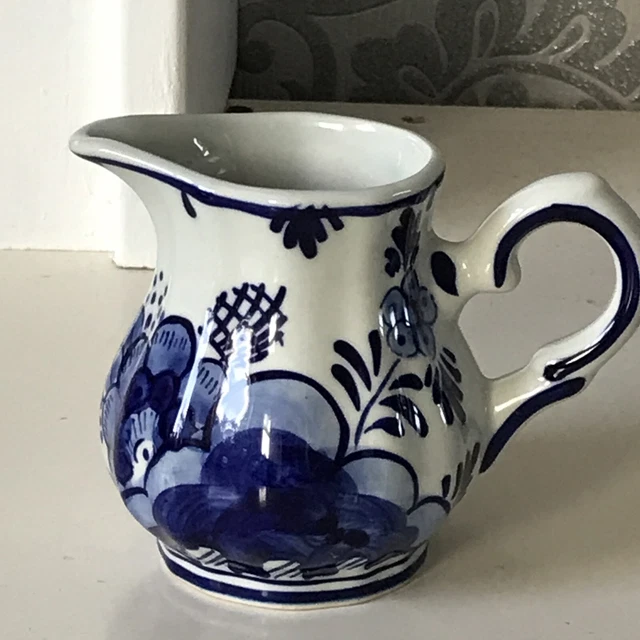 Antique Delfts Blauw Small Jug Pitcher