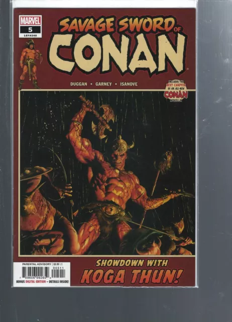 Savage Sword Of Conan  5  - 2019  Series  -    Marvel Comics
