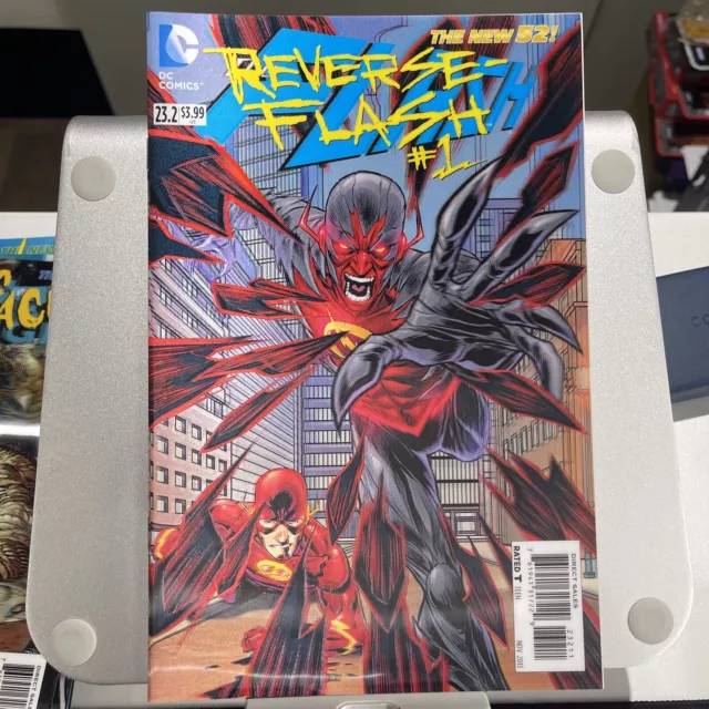 ⚡🔴 THE FLASH #23.2 3D 2ND PRINT REVERSE #1 LENTICULAR VARIANT Justice League DC