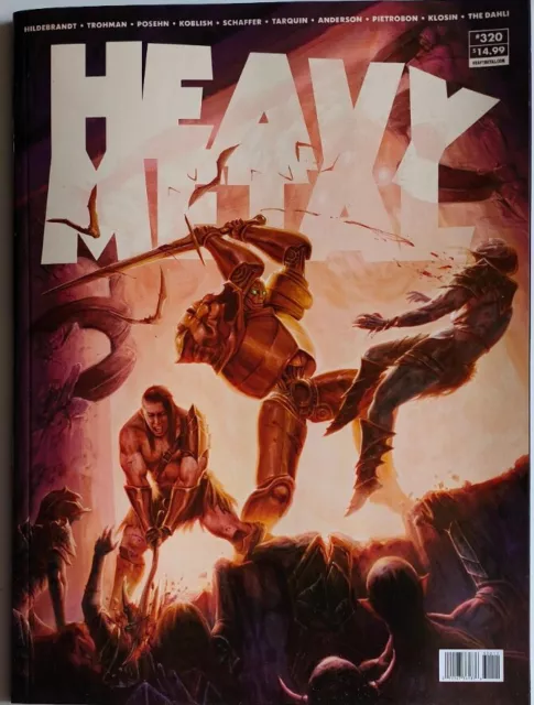 Heavy Metal Magazine Issue # 320
