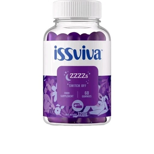 ISSVIVA GUMMIES SLEEP Aid Menopause & Perimenopause with Vitamins vegan