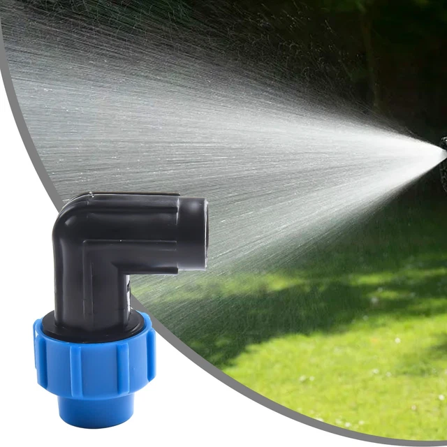 2 Pièces Connecteur En PP Pour Tuyau D'eau, Connecteur De Connecteur De Serrage Pour Tuyaux En Pe 32mm Bleu 79340415