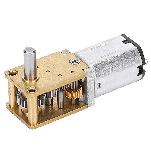 Moteur à réduction miniature 6 V CC 300 tr/min – Moteur à engrenages métalliques pour voiture télécommandée et robot, vitesse réglable 60/100/600 tr/min Moteur à réduction miniature 6 V CC 300 tr/min – Moteur à engrenages métalliques pour voiture télécommandée et robot, vitesse réglable 60/100/600 tr/min