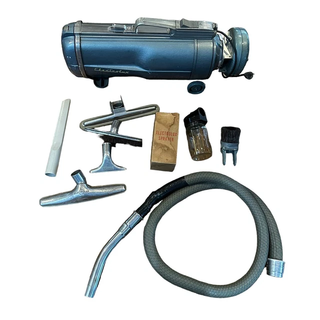 ELECTROLUX MODEL E Automatic Vacuum Cleaner & Attachments 19561957